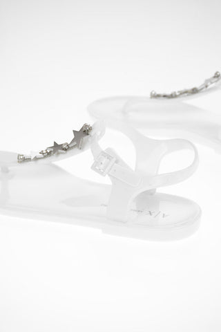 ARMANI EXCHANGE Slingback Flip Flop with Applications