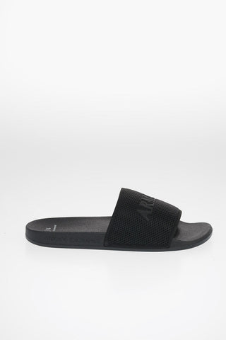 ARMANI EXCHANGE Fabric and Rubber Slipper
