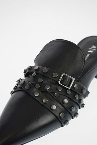 ARMANI EXCHANGE Mules con Borchie