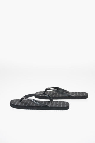 ARMANI EXCHANGE Logo Printed Flip Flop