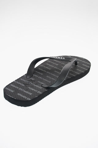 ARMANI EXCHANGE Logo Printed Flip Flop