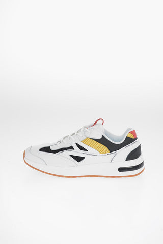 ARMANI EXCHANGE Fabric and Leather Sneakers