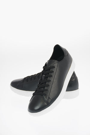 ARMANI EXCHANGE Faux Leather Sneakers