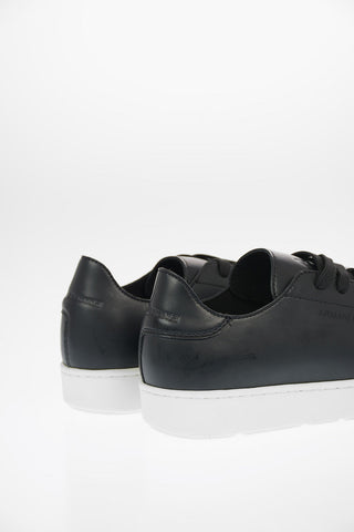 ARMANI EXCHANGE Faux Leather Sneakers