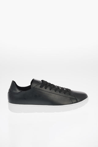 ARMANI EXCHANGE Faux Leather Sneakers