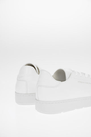 ARMANI EXCHANGE Faux Leather Sneakers