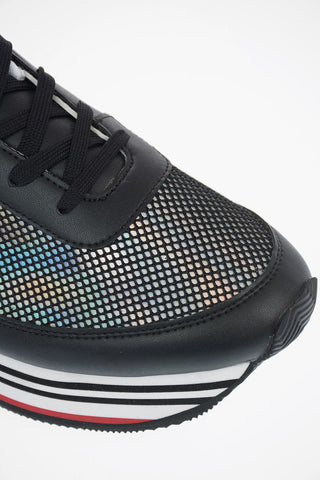 ARMANI EXCHANGE Sneakers in Ecopelle con Platform