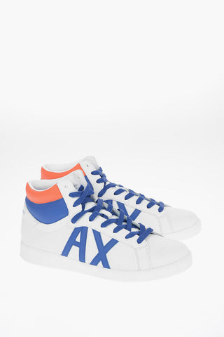 ARMANI EXCHANGE Leather Sneakers