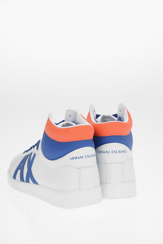 ARMANI EXCHANGE Leather Sneakers