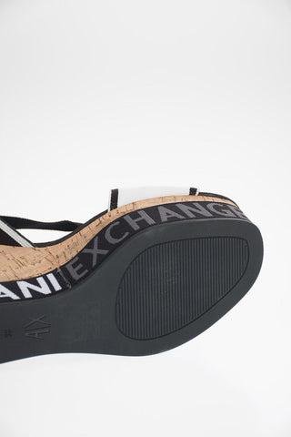 ARMANI EXCHANGE 11cm Sandal with Wedge