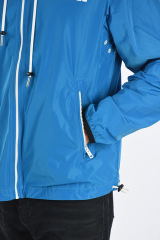 Hooded J-PHOEN-PLAIN-BRO Waterproof Jacket