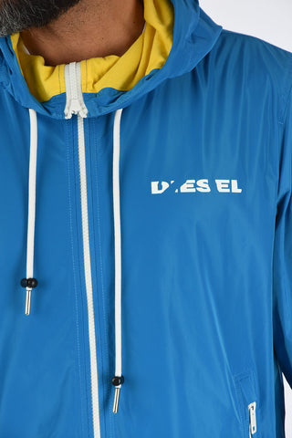 Hooded J-PHOEN-PLAIN-BRO Waterproof Jacket