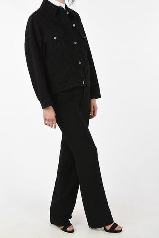 MM6 Front Closure Denim Jacket