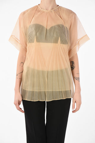 MM0 Accordion Silk Top