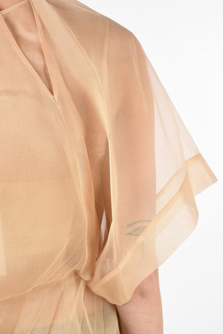 MM0 Accordion Silk Top