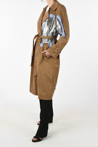 MM1 Trench con Dettaglio in Lamé