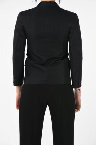 MM0 Slim Fit Double Breasted Blazer
