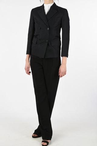 MM0 Slim Fit Double Breasted Blazer