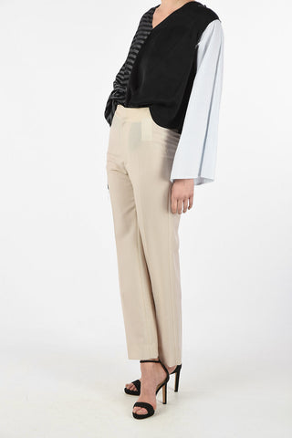 MM0 High Waist Mohair and Virgin Wool Pants