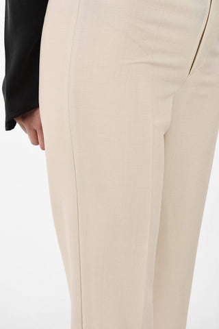 MM0 High Waist Mohair and Virgin Wool Pants