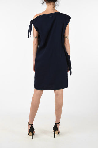 MM6 Tunica al Ginocchio in Denim Monospalla