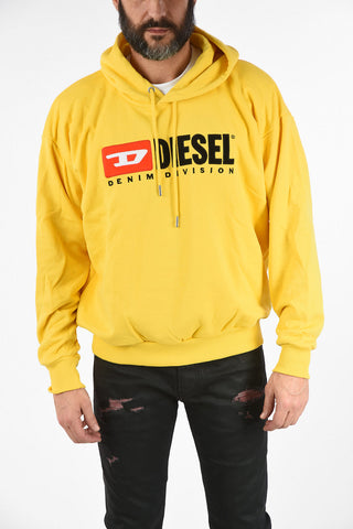 Felpa S-DIVISION ricamo Logo con Cappuccio