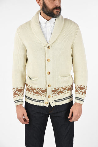 Embroidered Cotton Cardigan