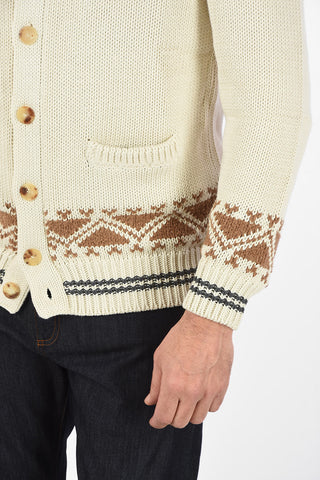 Embroidered Cotton Cardigan