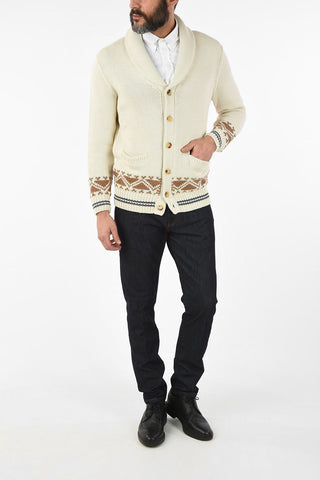 Embroidered Cotton Cardigan