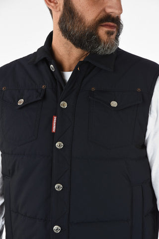 Giubbotto Utility Puffer Senza Manica