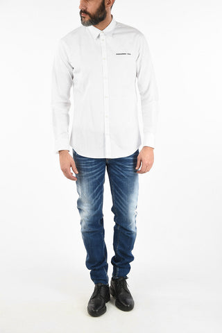 Camicia Popeline collo Italiano