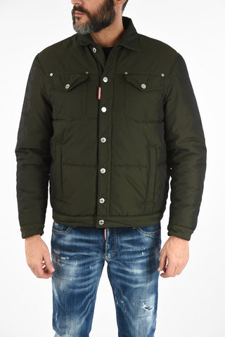 Pockets Front Puffer Utility Jacket