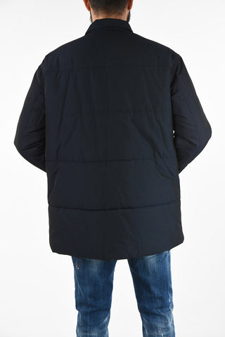 Pockets Front Puffer Utility Jacket