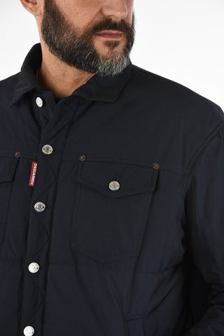 Pockets Front Puffer Utility Jacket