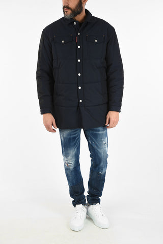 Pockets Front Puffer Utility Jacket