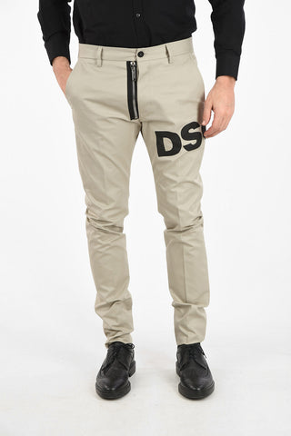 Chino-Hose ADMIRAL FIT mit Logo-Print
