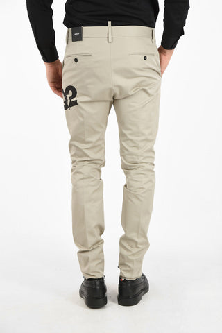 Chino-Hose ADMIRAL FIT mit Logo-Print