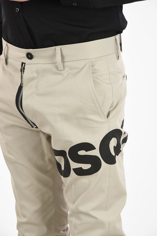 Chino-Hose ADMIRAL FIT mit Logo-Print