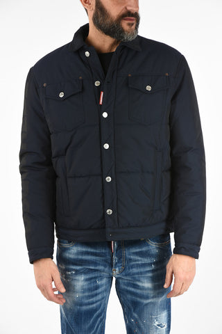 Pockets Front Puffer Utility Jacket