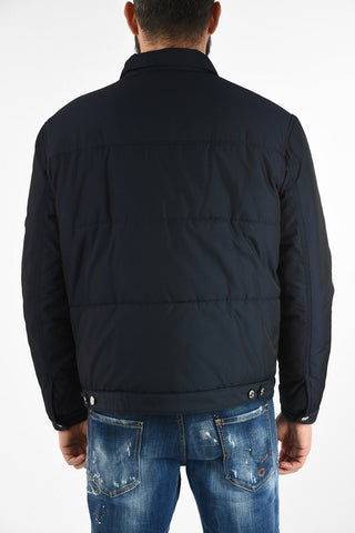 Pockets Front Puffer Utility Jacket