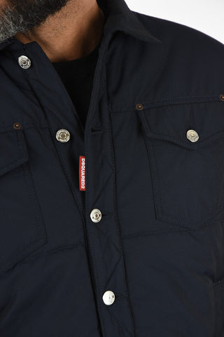 Pockets Front Puffer Utility Jacket