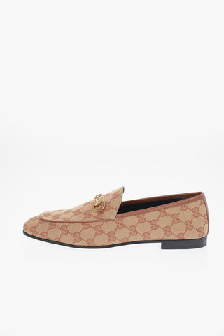 Logo Embroidered Bit loafers