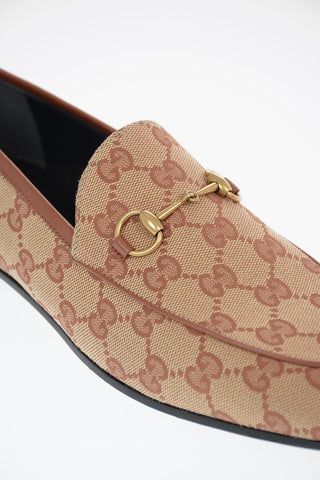 Logo Embroidered Bit loafers