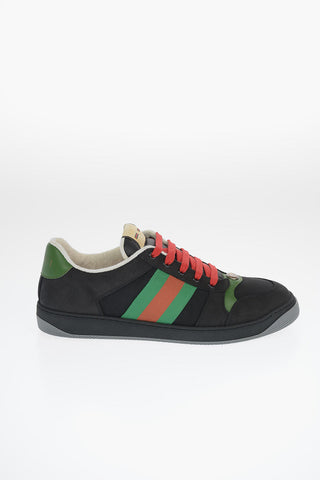 Suede Leather and Fabric SCREENER Sneakers
