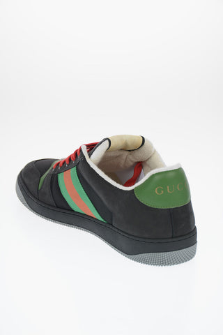 Suede Leather and Fabric SCREENER Sneakers