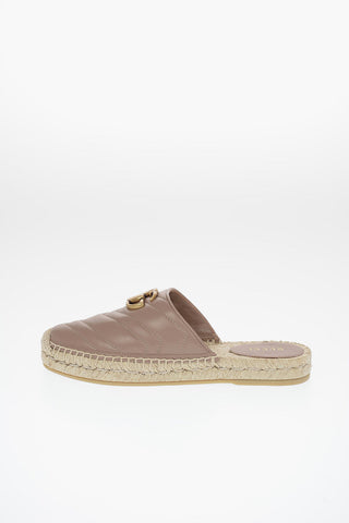 Leather Espadrillas