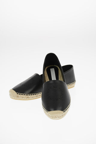 Faux Leather Espadrilles