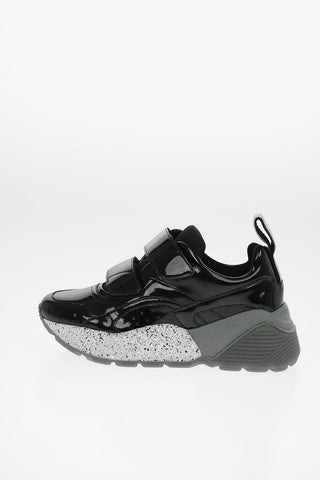 Vinyl Touch Strap Sneakers