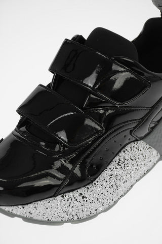 Vinyl Touch Strap Sneakers