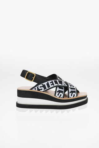 All Over Logo Platform Sandals 8cm